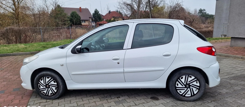 Peugeot 206 plus cena 6500 przebieg: 119957, rok produkcji 2009 z Mszana Dolna małe 67